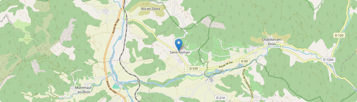 Saint-Roman - Carte