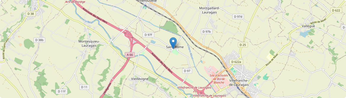 Saint-Rome - Carte