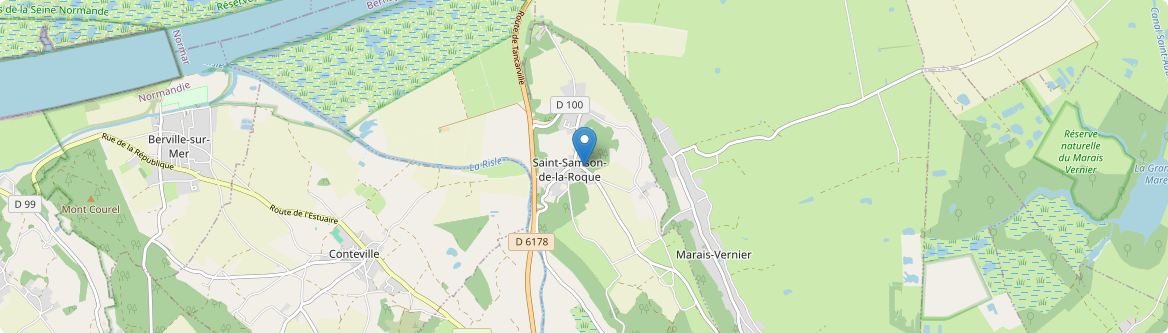Saint-Samson-de-la-Roque - Carte