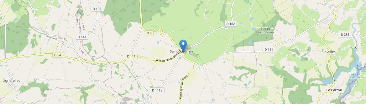 Saint-Saturnin - Carte
