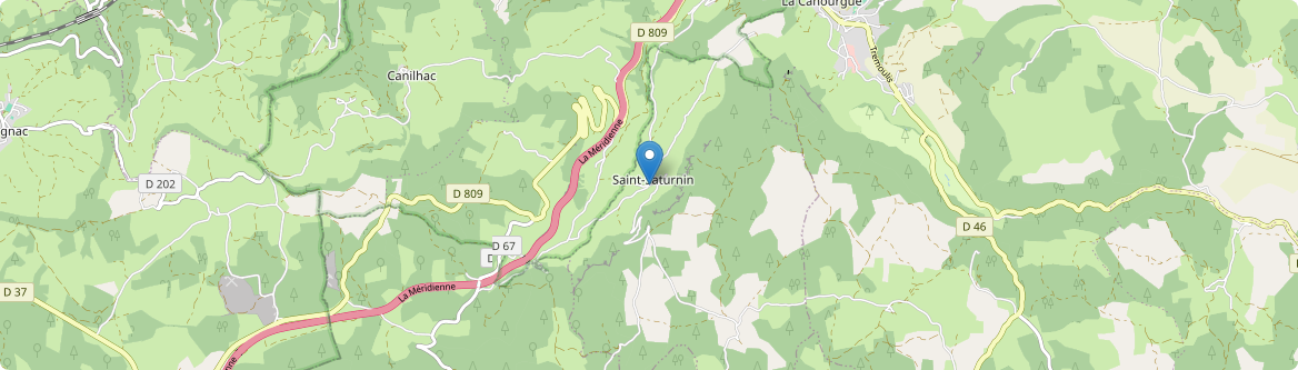 Saint-Saturnin - Carte