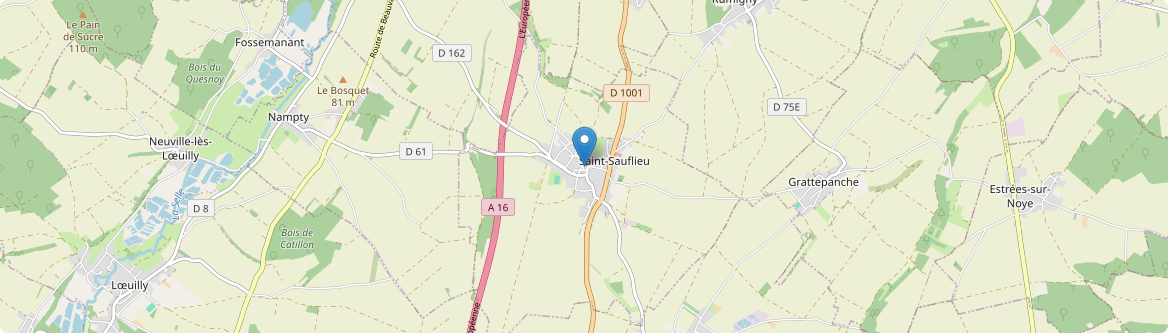 Saint-Sauflieu - Carte