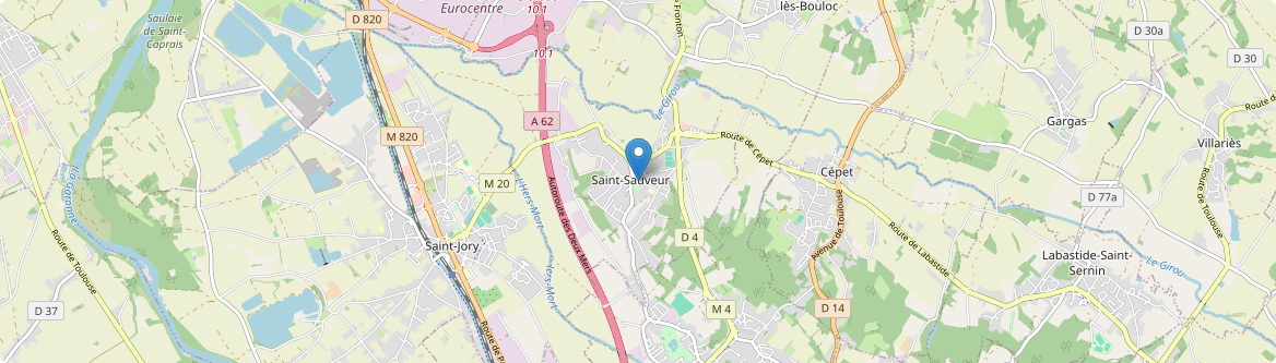 Saint-Sauveur - Carte