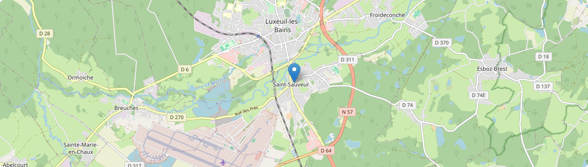 Saint-Sauveur - Carte