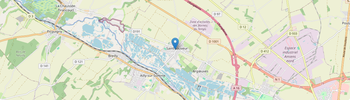 Saint-Sauveur - Carte
