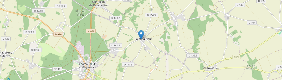 Saint-Sauveur-Marville - Carte