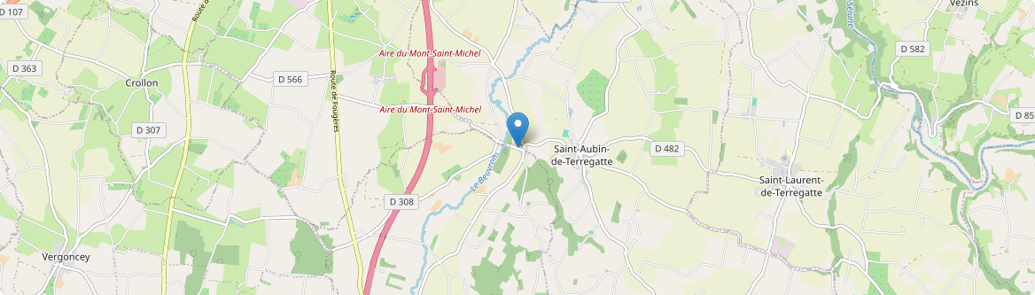 Saint-Senier-de-Beuvron - Carte