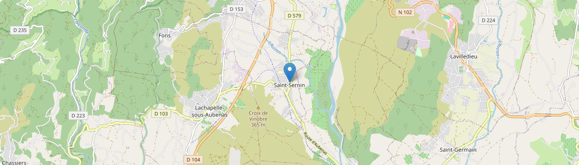 Saint-Sernin - Carte