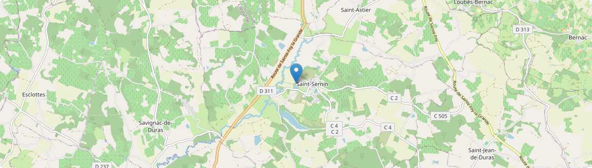 Saint-Sernin - Carte