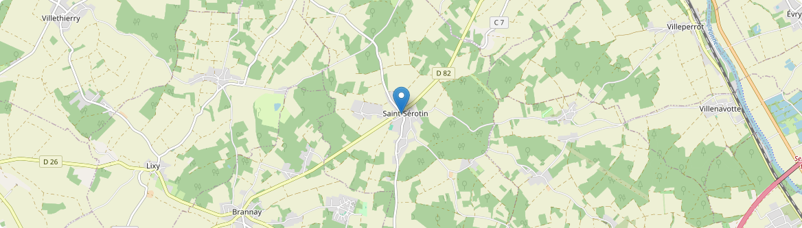 Saint-Sérotin - Carte