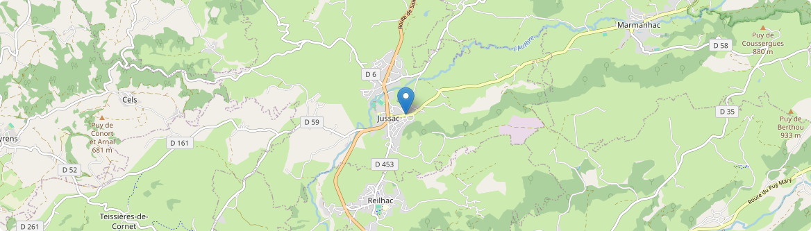 Saint-Simon - Carte