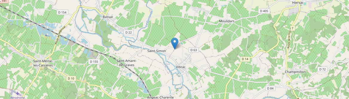 Saint-Simon - Carte