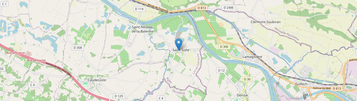 Saint-Sixte - Carte