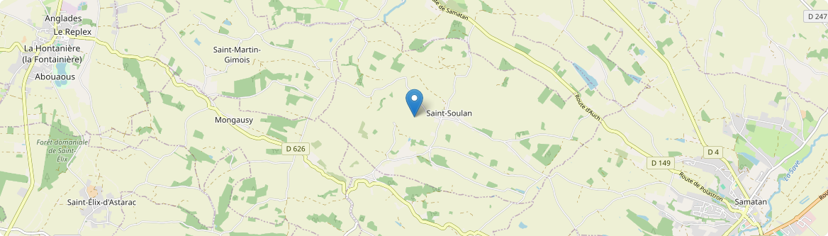 Saint-Soulan - Carte