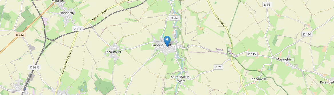 Saint-Souplet - Carte