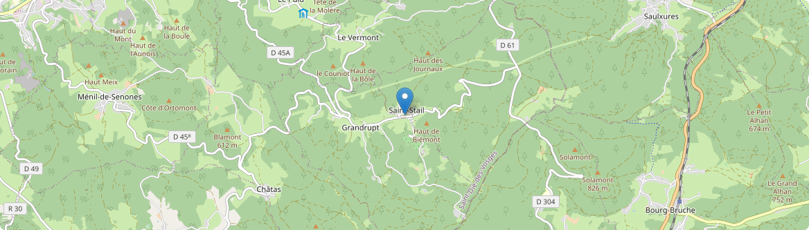 Saint-Stail - Carte