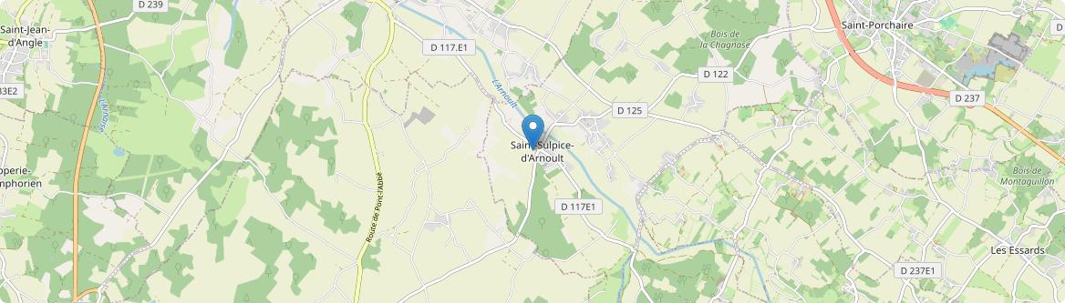 Saint-Sulpice-d'Arnoult - Carte