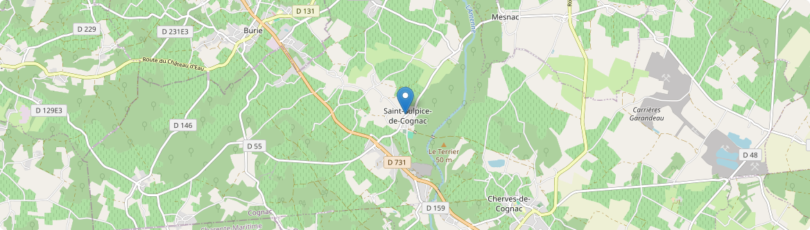 Saint-Sulpice-de-Cognac - Carte