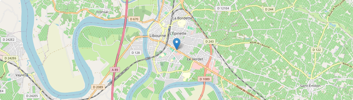 Saint-Sulpice-de-Faleyrens - Carte