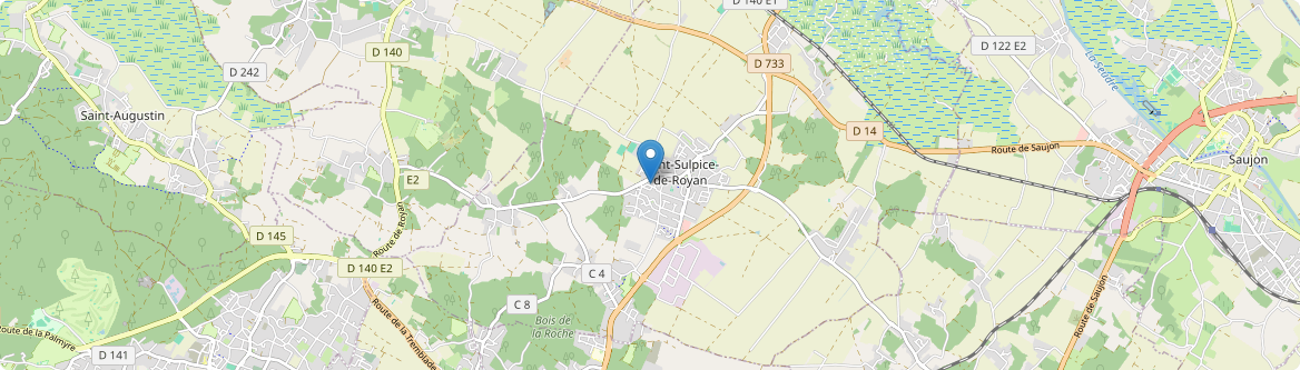 Saint-Sulpice-de-Royan - Carte