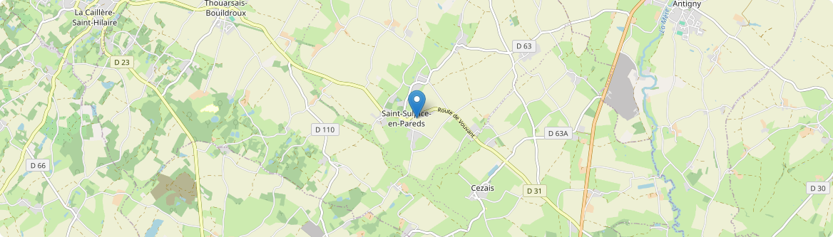 Saint-Sulpice-en-Pareds - Carte