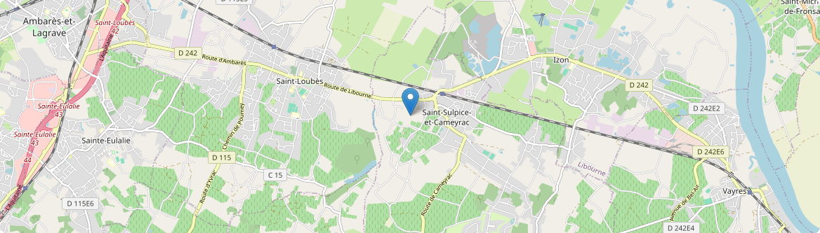 Saint-Sulpice-et-Cameyrac - Carte