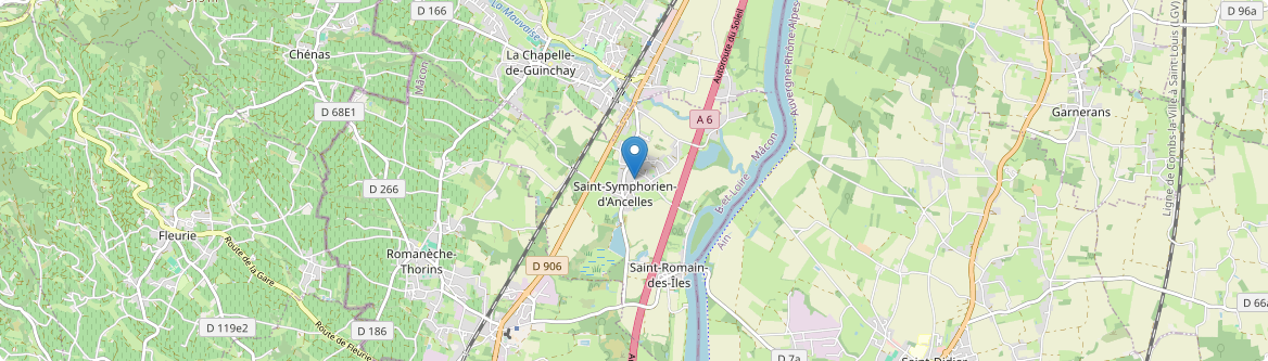 Saint-Symphorien-d'Ancelles - Carte