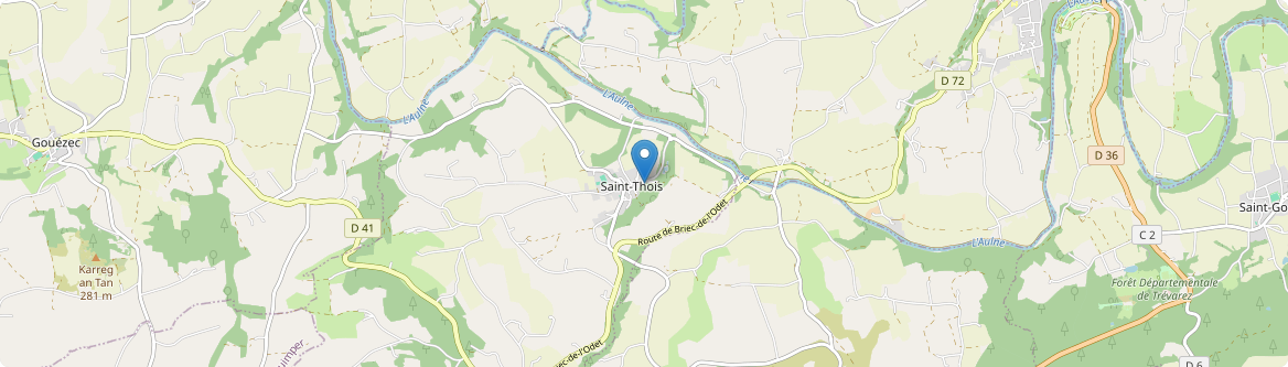 Saint-Thois - Carte