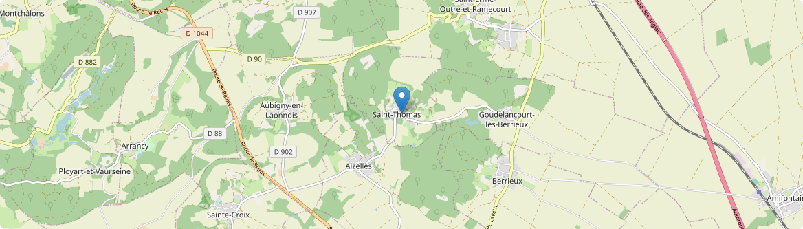 Saint-Thomas - Carte