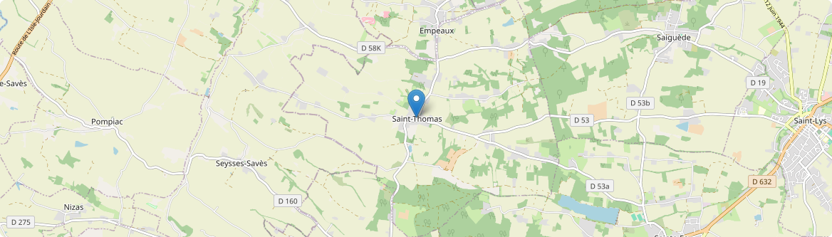 Saint-Thomas - Carte
