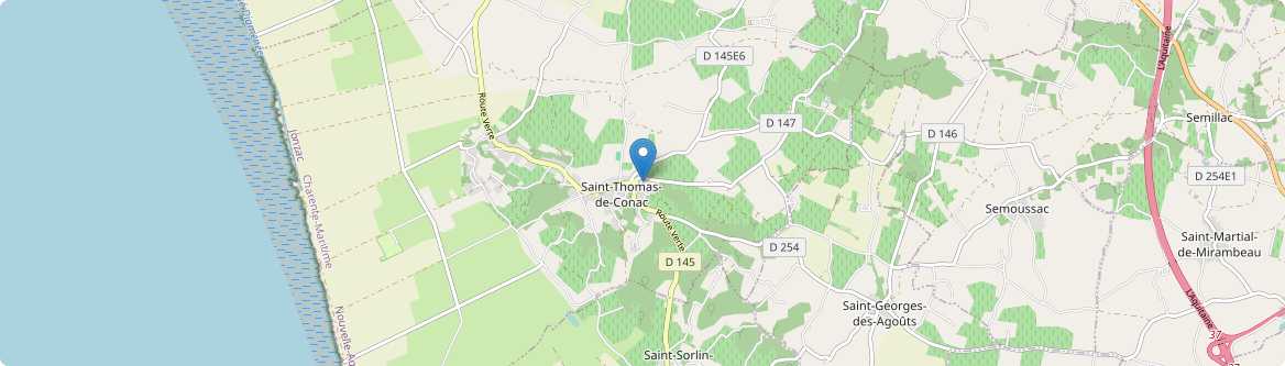Saint-Thomas-de-Conac - Carte