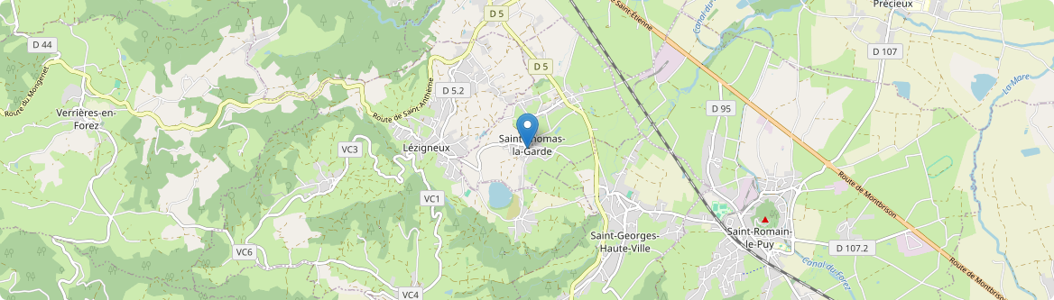 Saint-Thomas-la-Garde - Carte