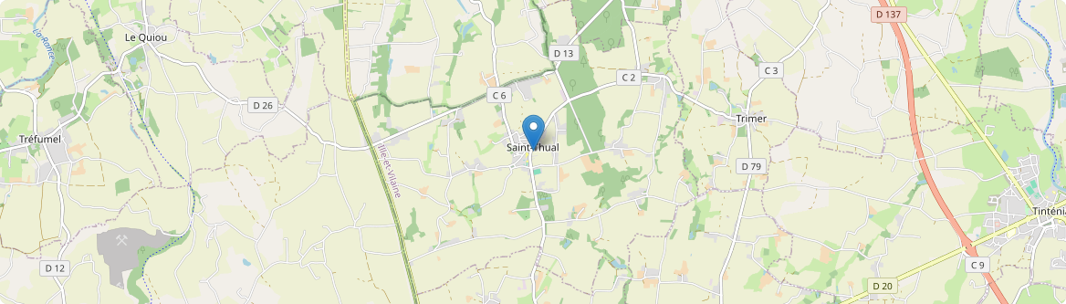 Saint-Thual - Carte