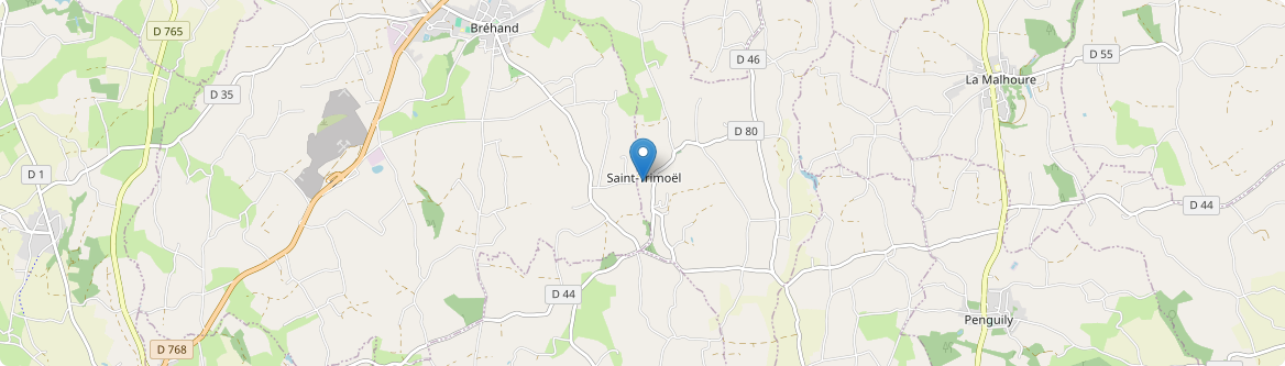 Saint-Trimoël - Carte