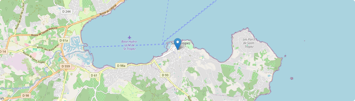 Saint-Tropez - Carte