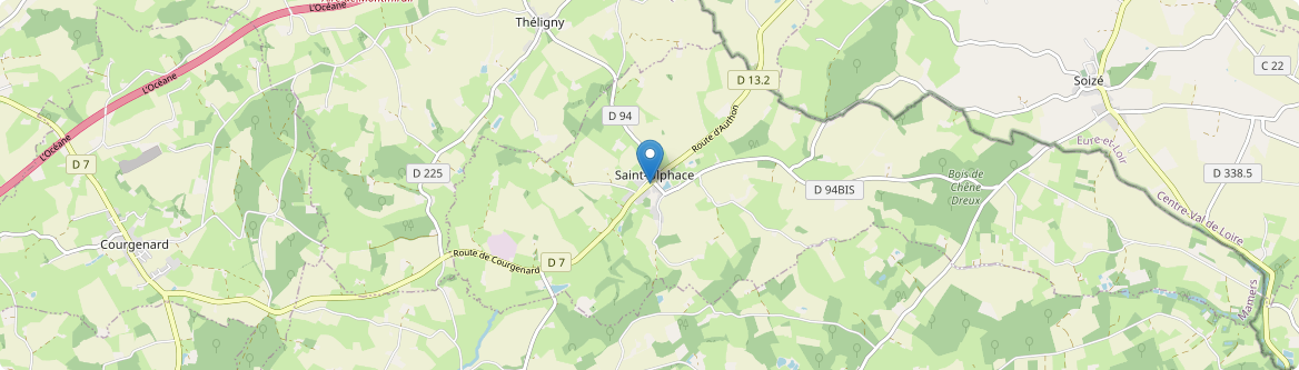 Saint-Ulphace - Carte