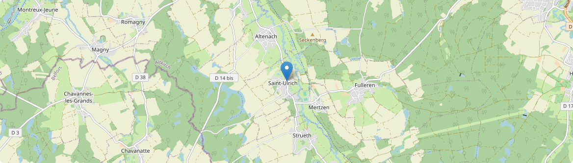 Saint-Ulrich - Carte