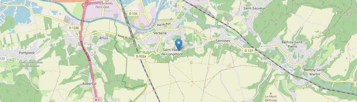 Saint-Vaast-de-Longmont - Carte