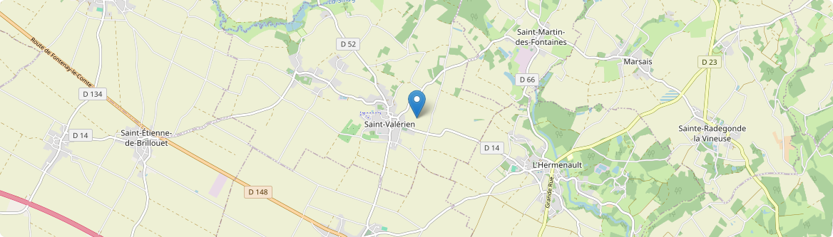 Saint-Valérien - Carte