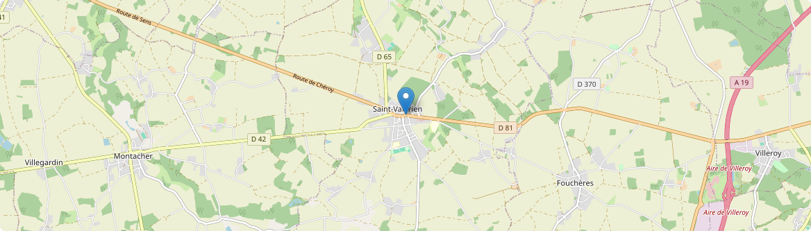 Saint-Valérien - Carte