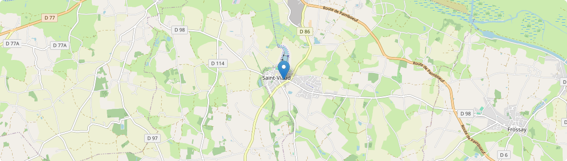 Saint-Viaud - Carte