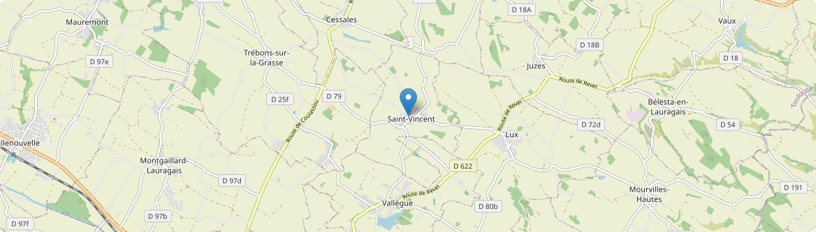 Saint-Vincent - Carte