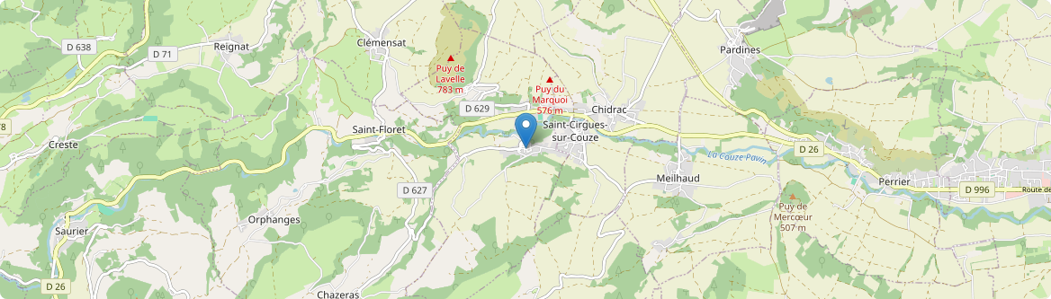 Saint-Vincent - Carte