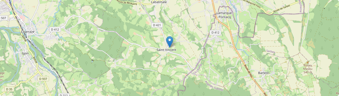 Saint-Vincent - Carte