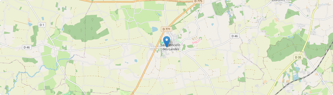 Saint-Vincent-des-Landes - Carte