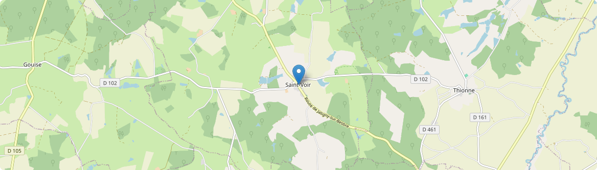 Saint-Voir - Carte