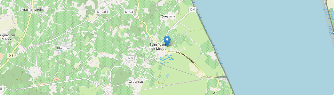 Saint-Yzans-de-Médoc - Carte