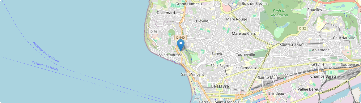 Sainte-Adresse - Carte