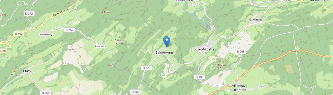 Sainte-Anne - Carte