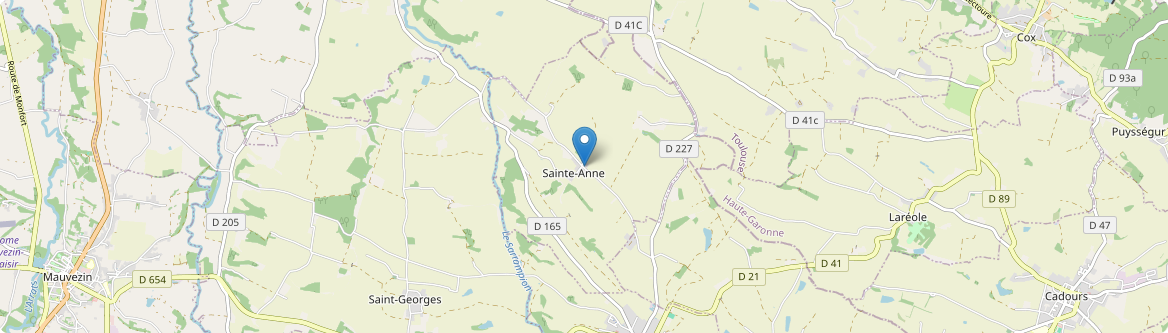 Sainte-Anne - Carte